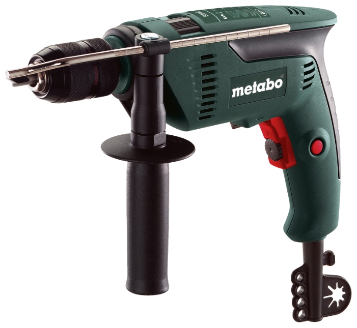 Увеличенная фотография Дрель ударная Metabo SBE 601 (600Вт) БЗП кейс 600601510